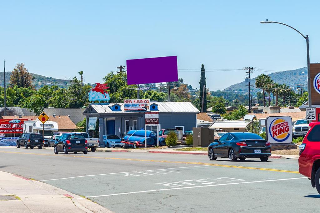 Photo of a billboard in Lakeside