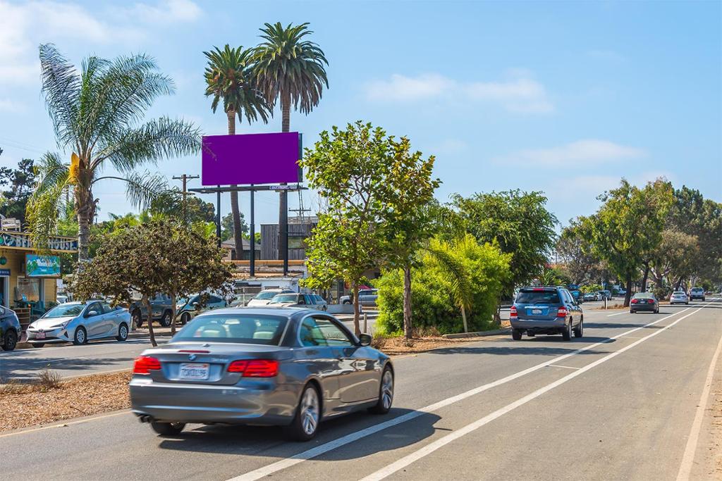 Photo of an outdoor ad in Oceanside