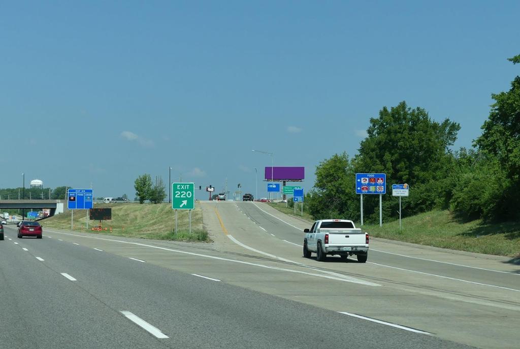 Photo of an outdoor ad in St. Peters