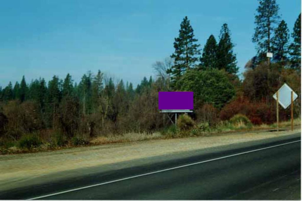 Photo of a billboard in Emigrant Gap