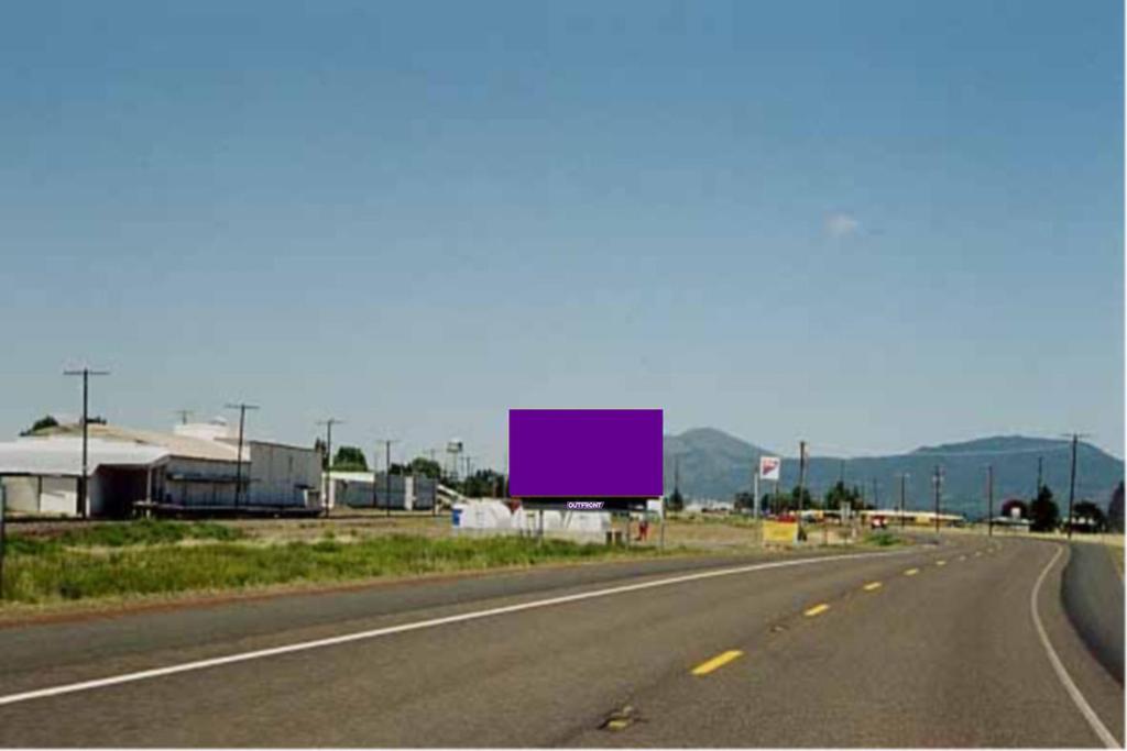 Photo of a billboard in Bieber