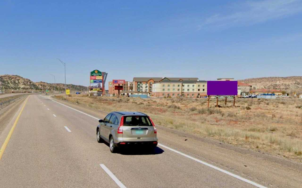 Photo of a billboard in Navajo