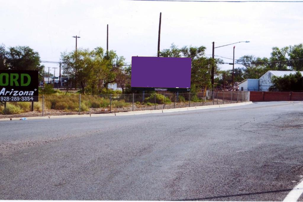 Photo of a billboard in Winslow