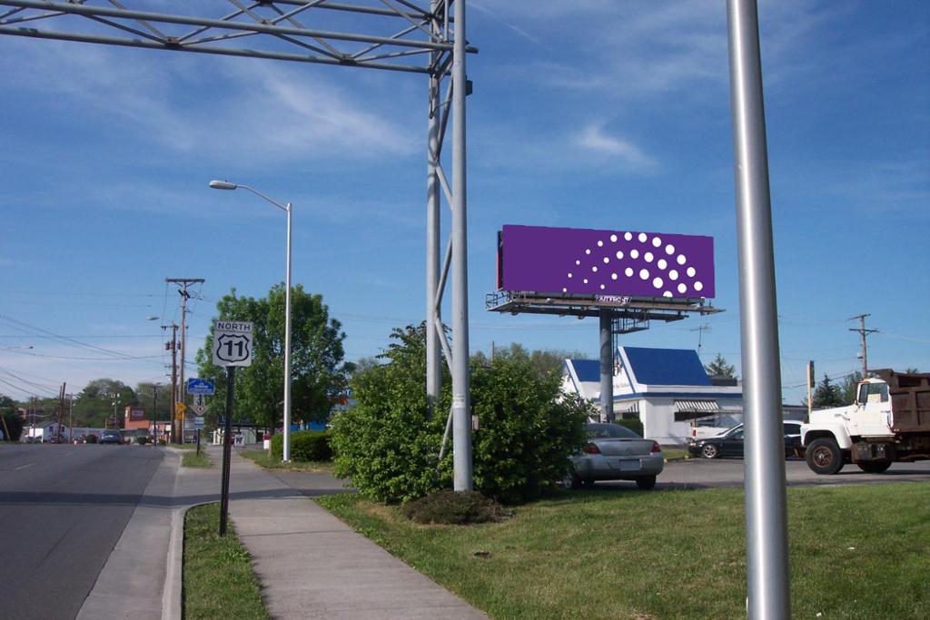 Photo of a billboard in Hardy