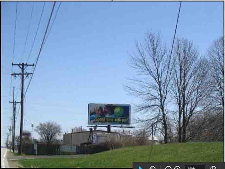 Photo of a billboard in Brookville