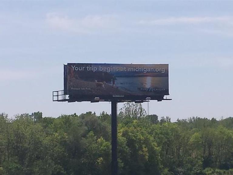 Photo of a billboard in Trotwood