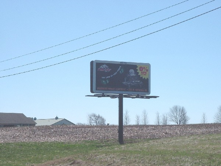 Photo of a billboard in Pleasant Hill