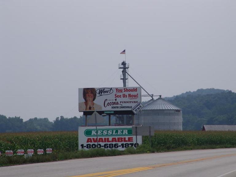 Photo of a billboard in Conesville