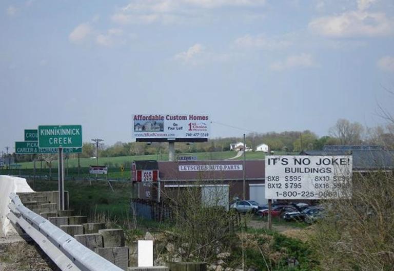 Photo of a billboard in Laurelville