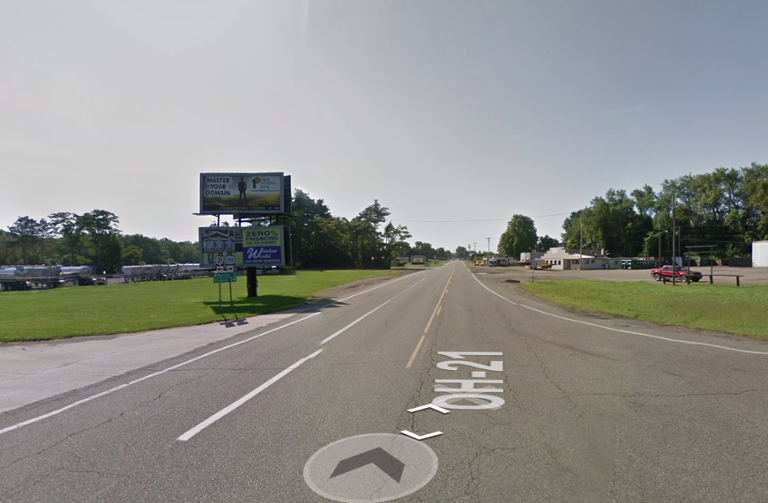 Photo of a billboard in Strasburg