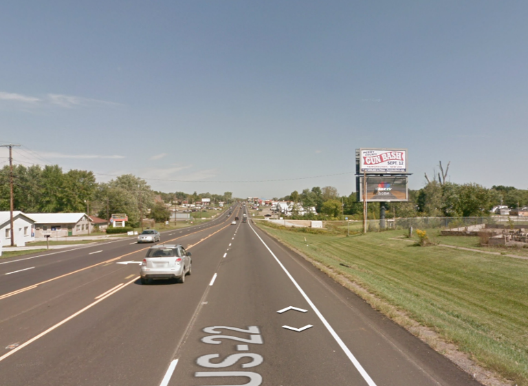 Photo of a billboard in Roseville