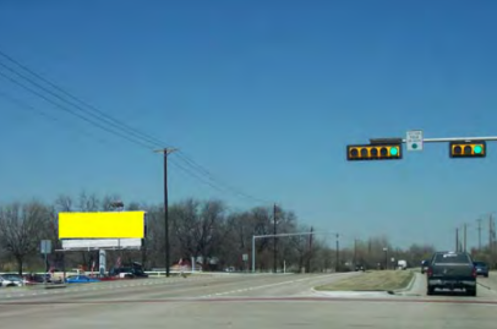 Photo of an outdoor ad in Grand Prairie