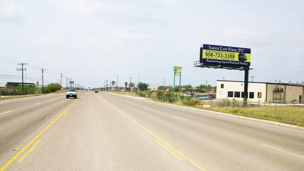 Photo of a billboard in Port Isabel