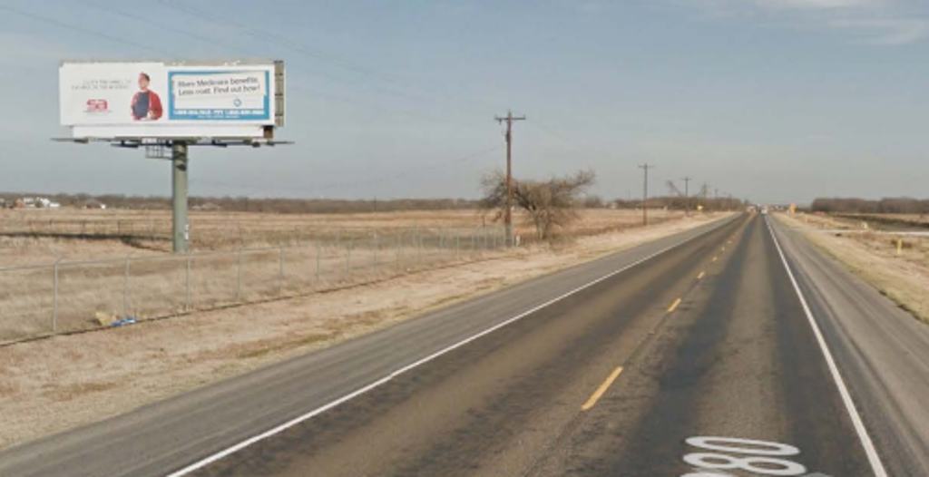 Photo of a billboard in Ponder