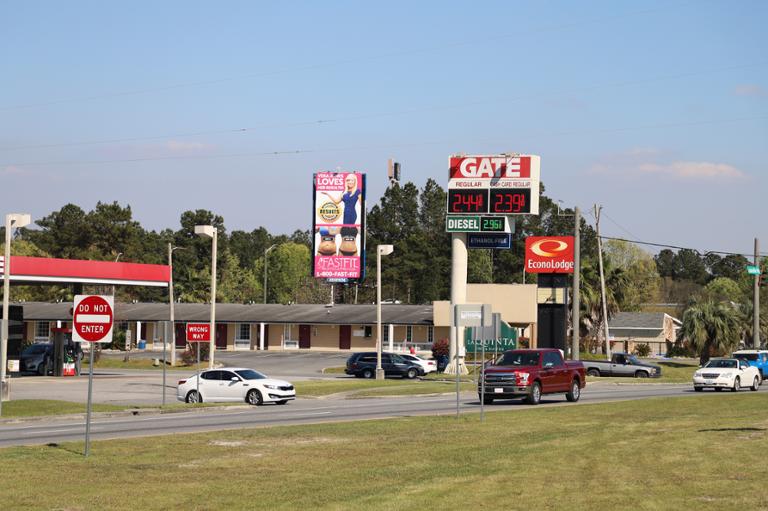 Photo of a billboard in Eden