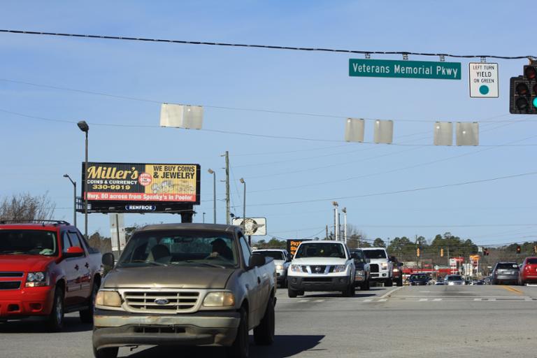 Photo of a billboard in Statesboro