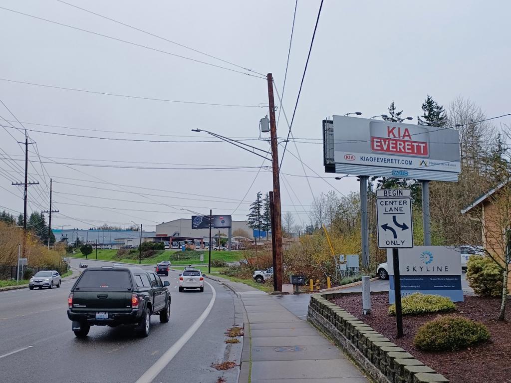 Photo of a billboard in Freeland
