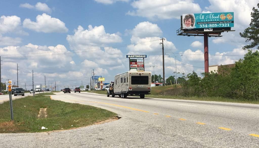 Photo of a billboard in Ozark