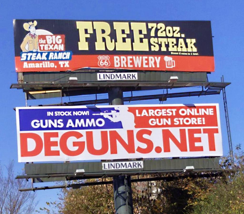 Photo of a billboard in Rover