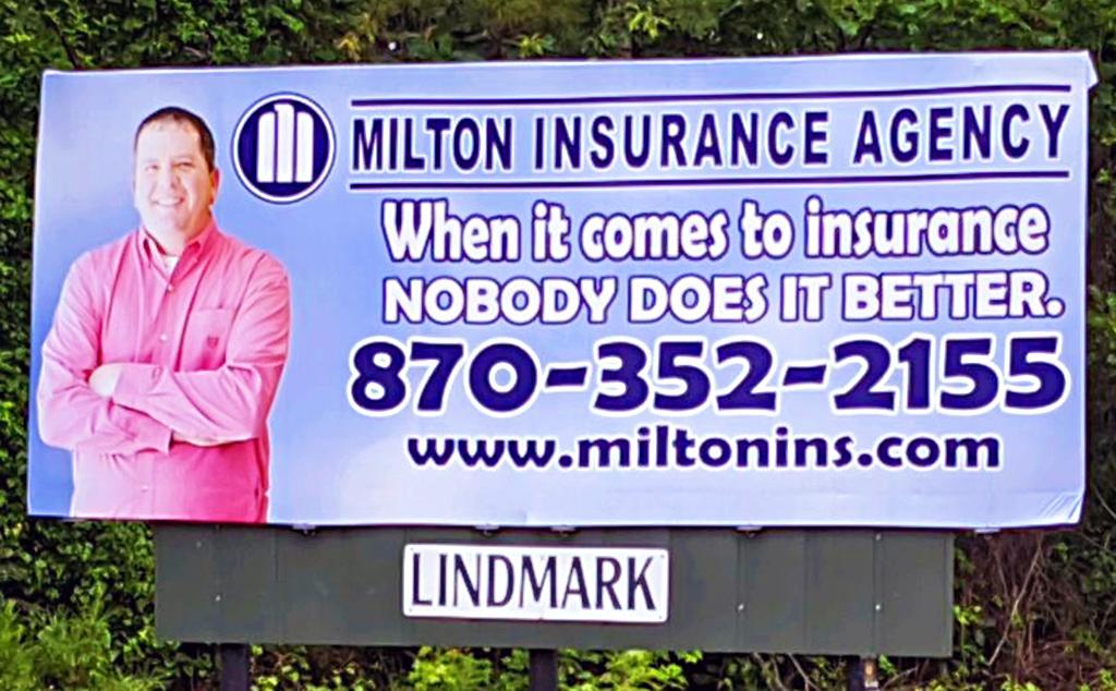 Photo of a billboard in New Edinburg