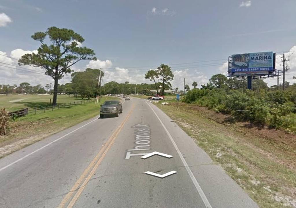 Photo of a billboard in P C Beach