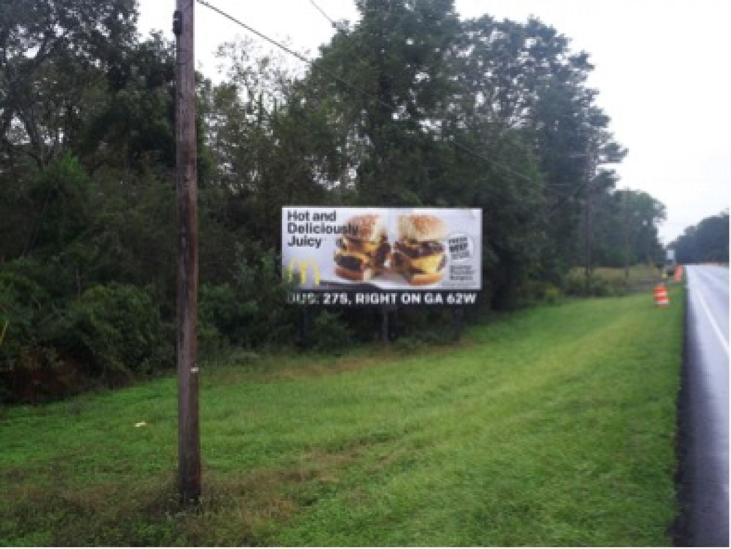 Photo of a billboard in Bluffton