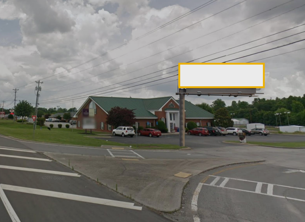 Photo of a billboard in Russellville