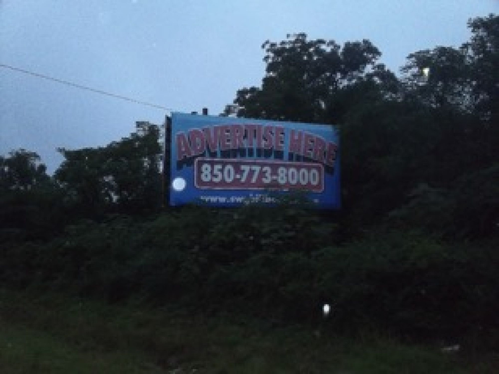 Photo of a billboard in Dawson