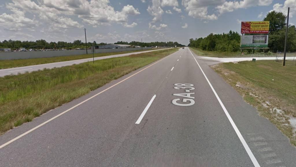 Photo of a billboard in Ludowici