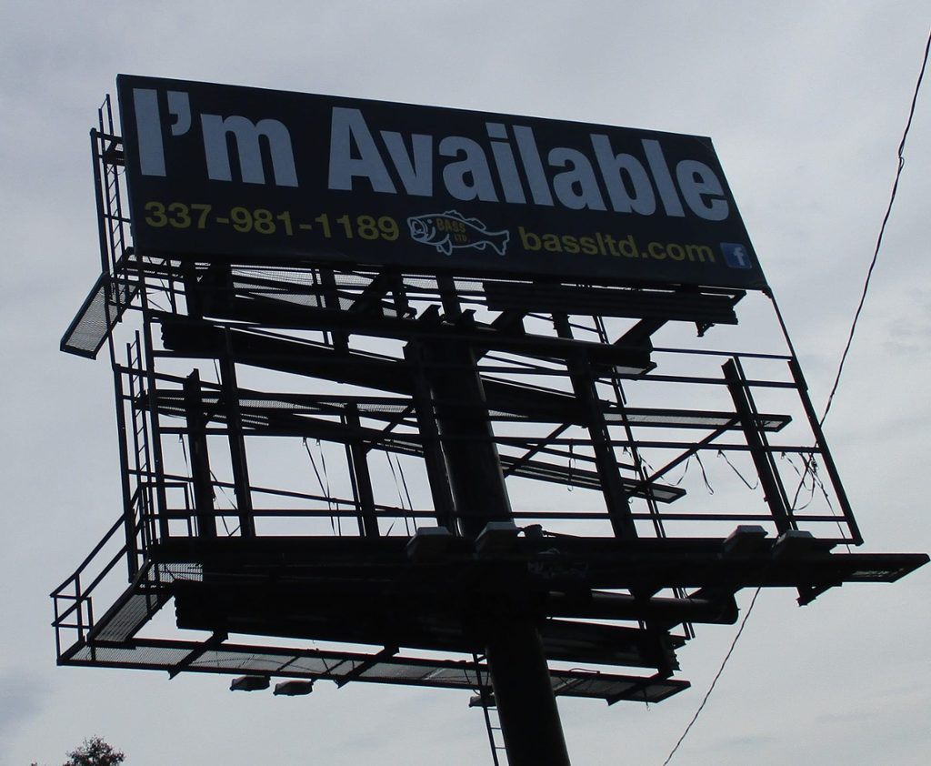 Photo of a billboard in Delcambre