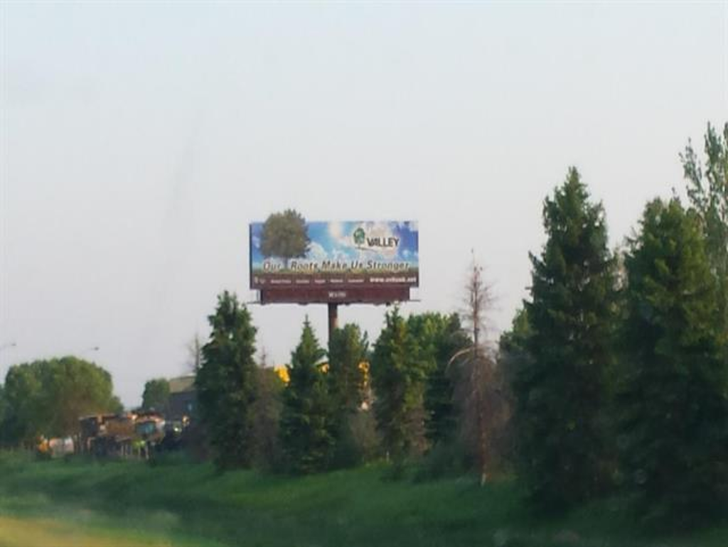 Photo of a billboard in Ponemah