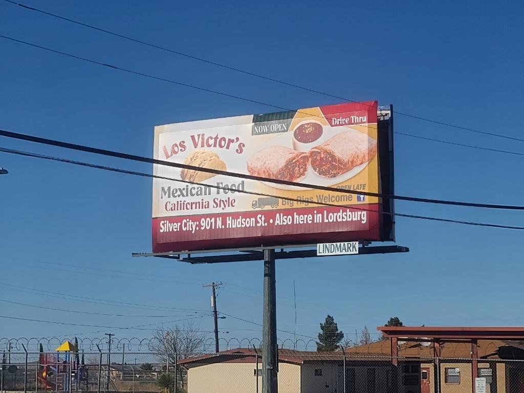 Photo of a billboard in Silver City