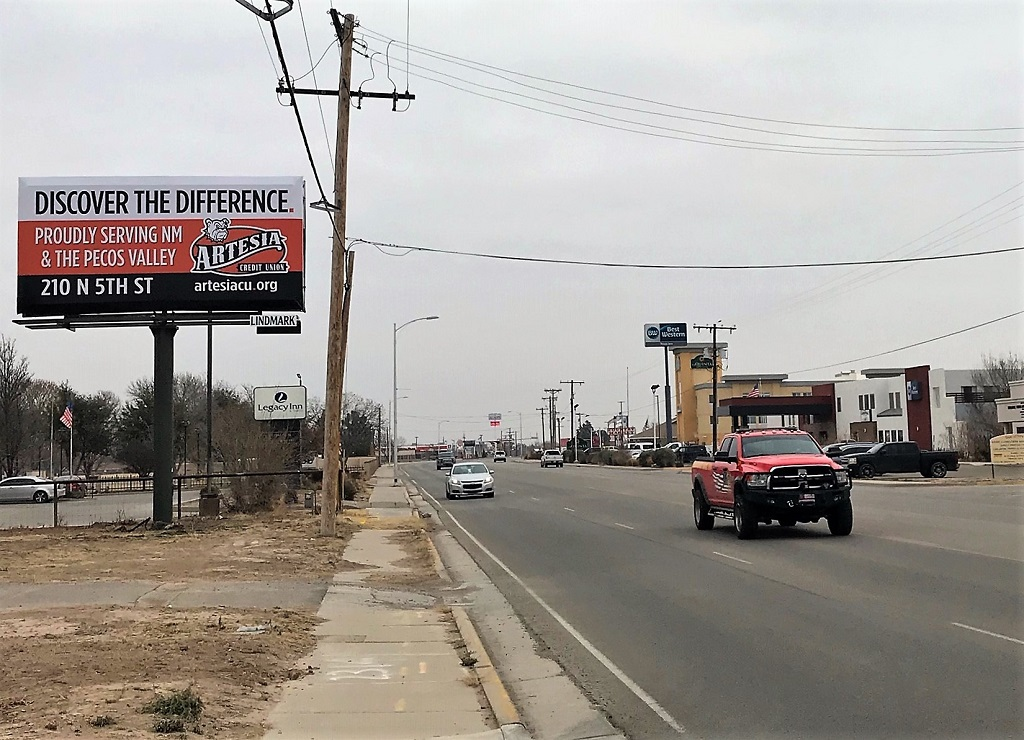 Photo of a billboard in Hope