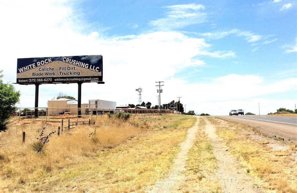 Photo of a billboard in Muleshoe