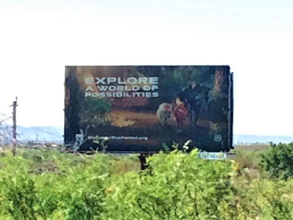 Photo of a billboard in Winston