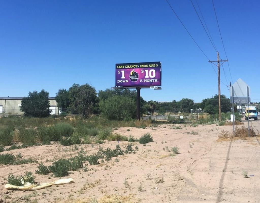 Photo of a billboard in Fairacres