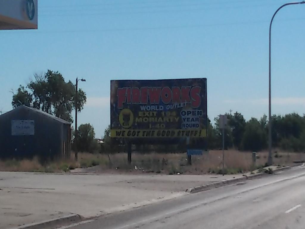 Photo of a billboard in Cedarvale