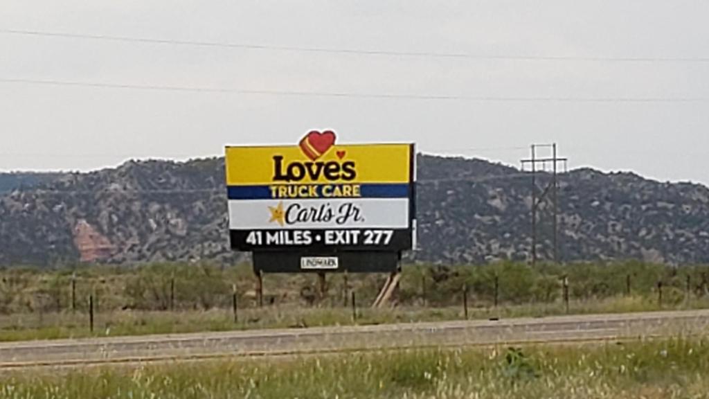 Photo of a billboard in Bell Ranch