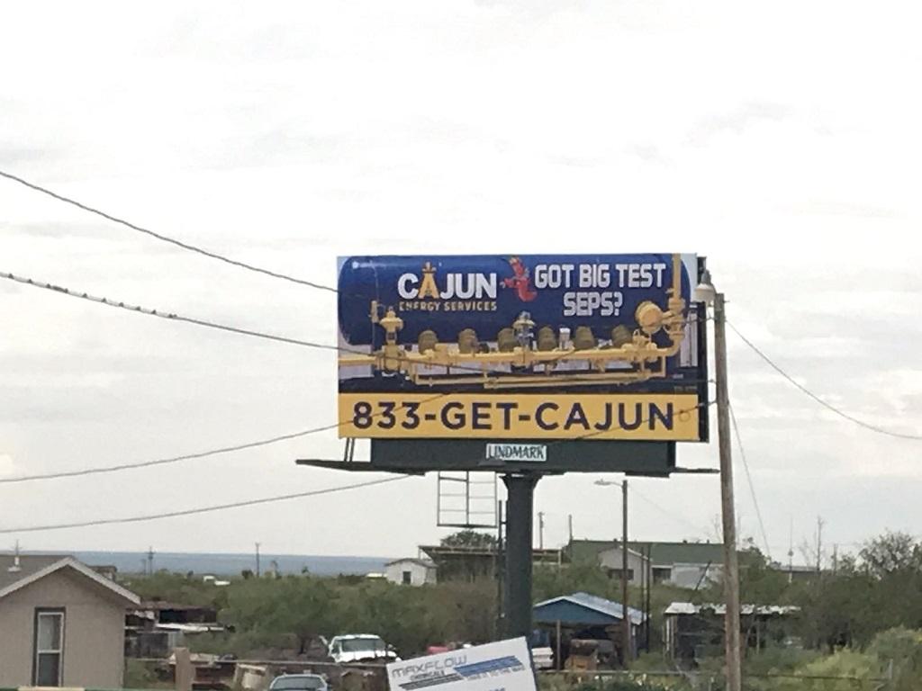 Photo of a billboard in Toyahvale