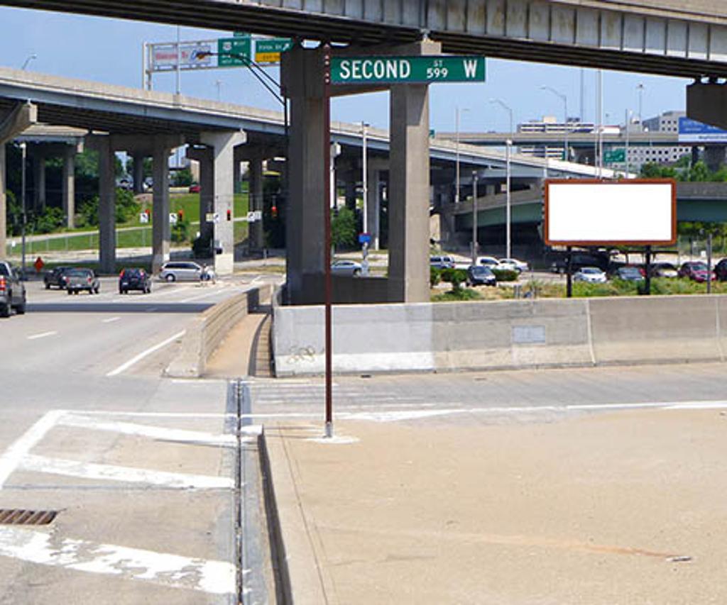 Photo of a billboard in Newport