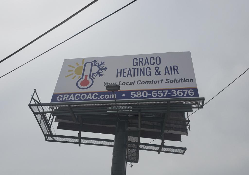 Photo of a billboard in Lone Grove