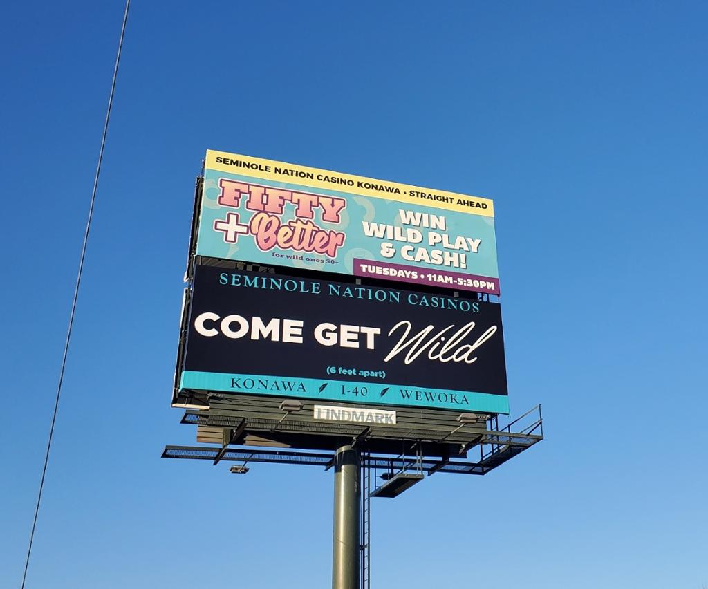 Photo of a billboard in Rosedale