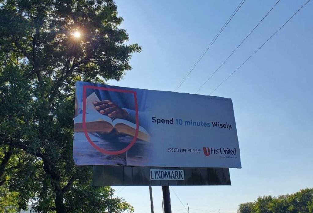 Photo of a billboard in Harden City
