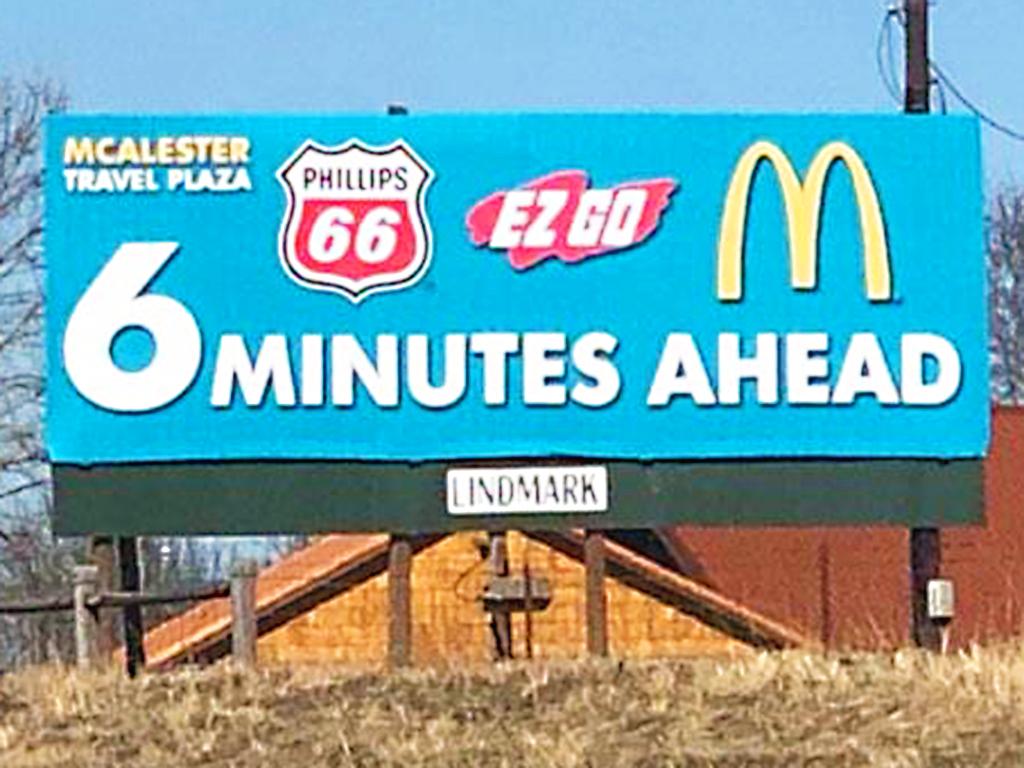 Photo of a billboard in Blanco