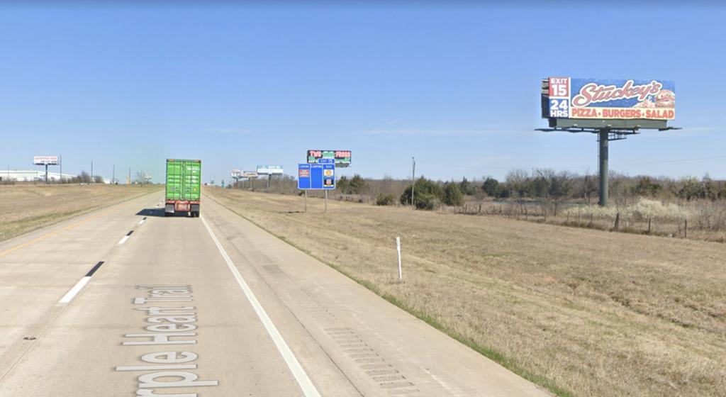 Photo of a billboard in Burneyville