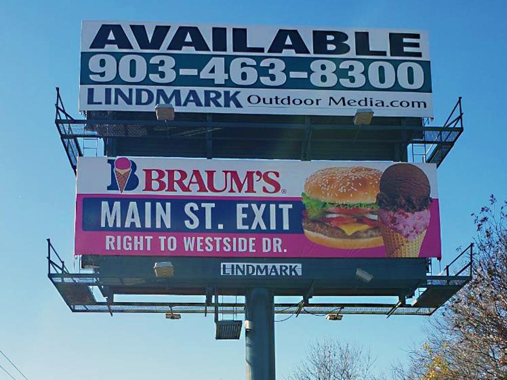 Photo of a billboard in Durant