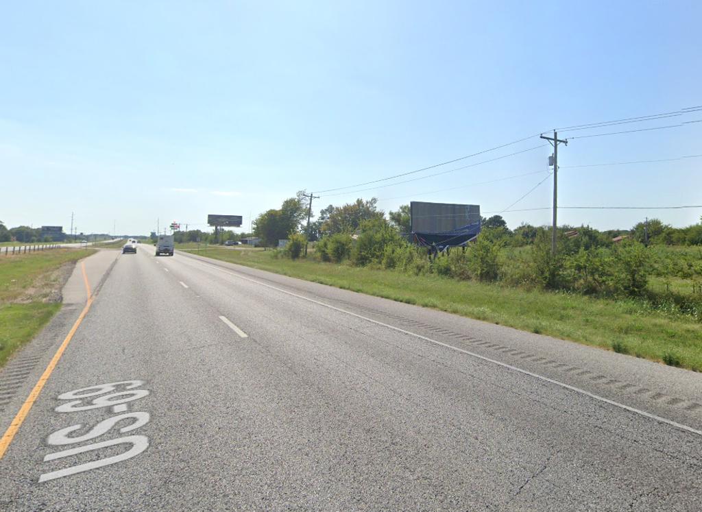 Photo of a billboard in Platter