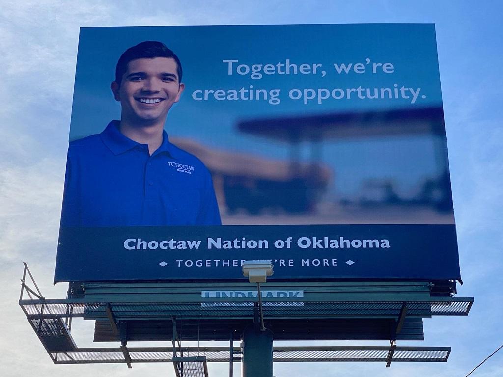 Photo of a billboard in Pocola