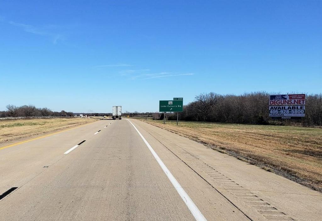 Photo of a billboard in Hitchita