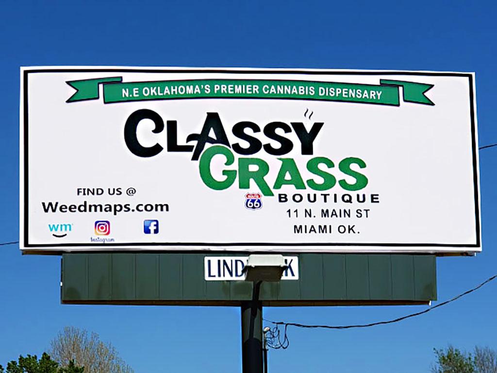 Photo of a billboard in Fairland